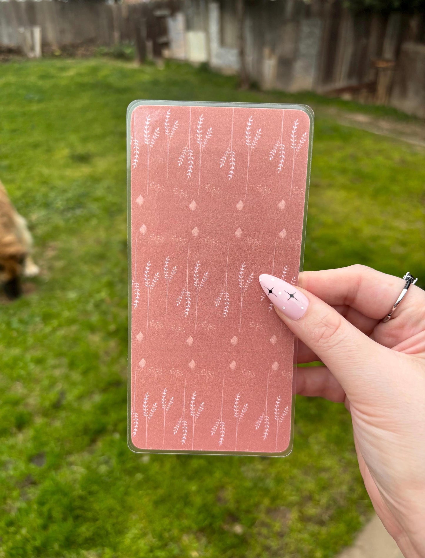 A6 Leaf Cash Tracker | Laminated | A6