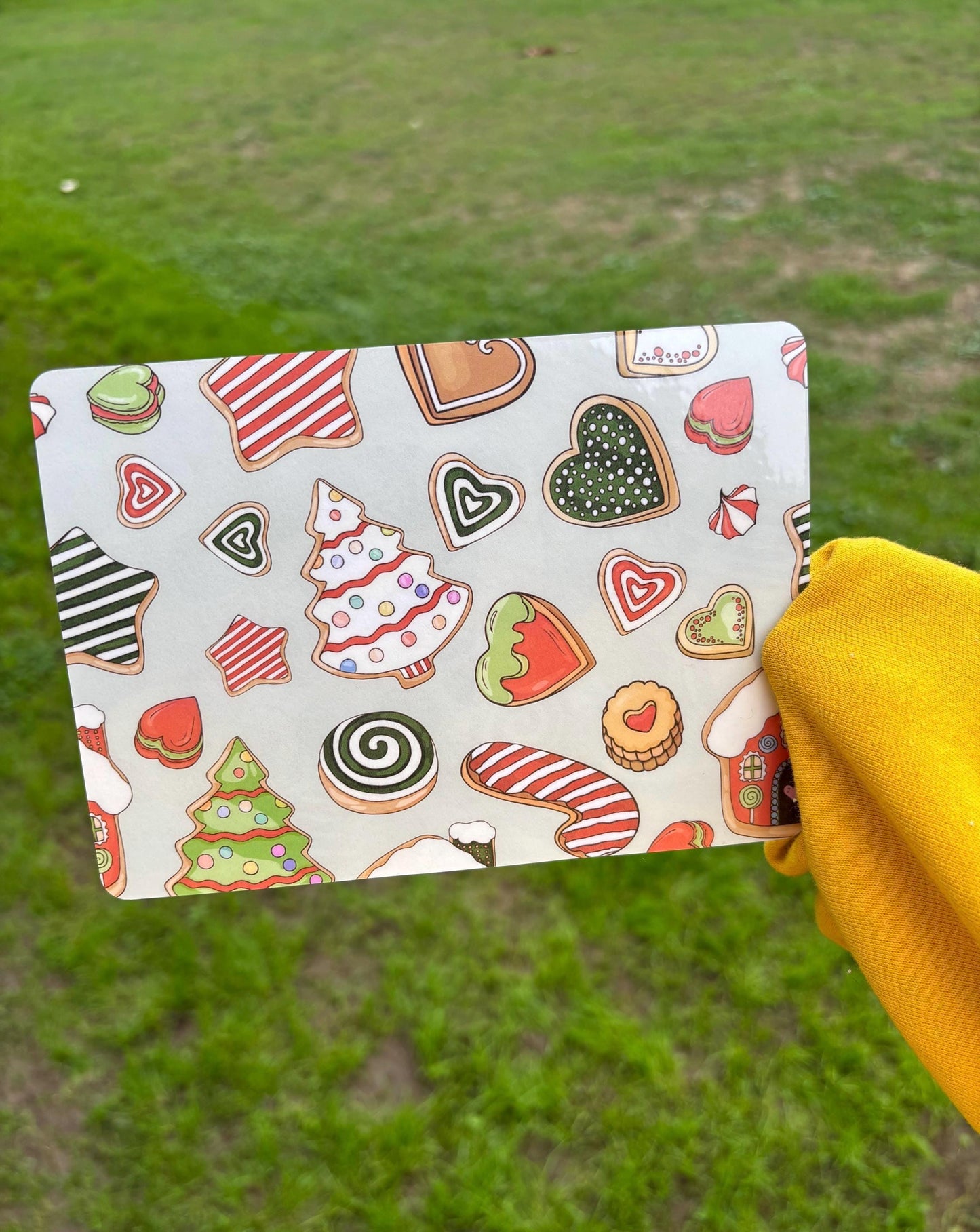 Christmas Cookies scratch off savings challenge | A5 | Laminated | Double Sided