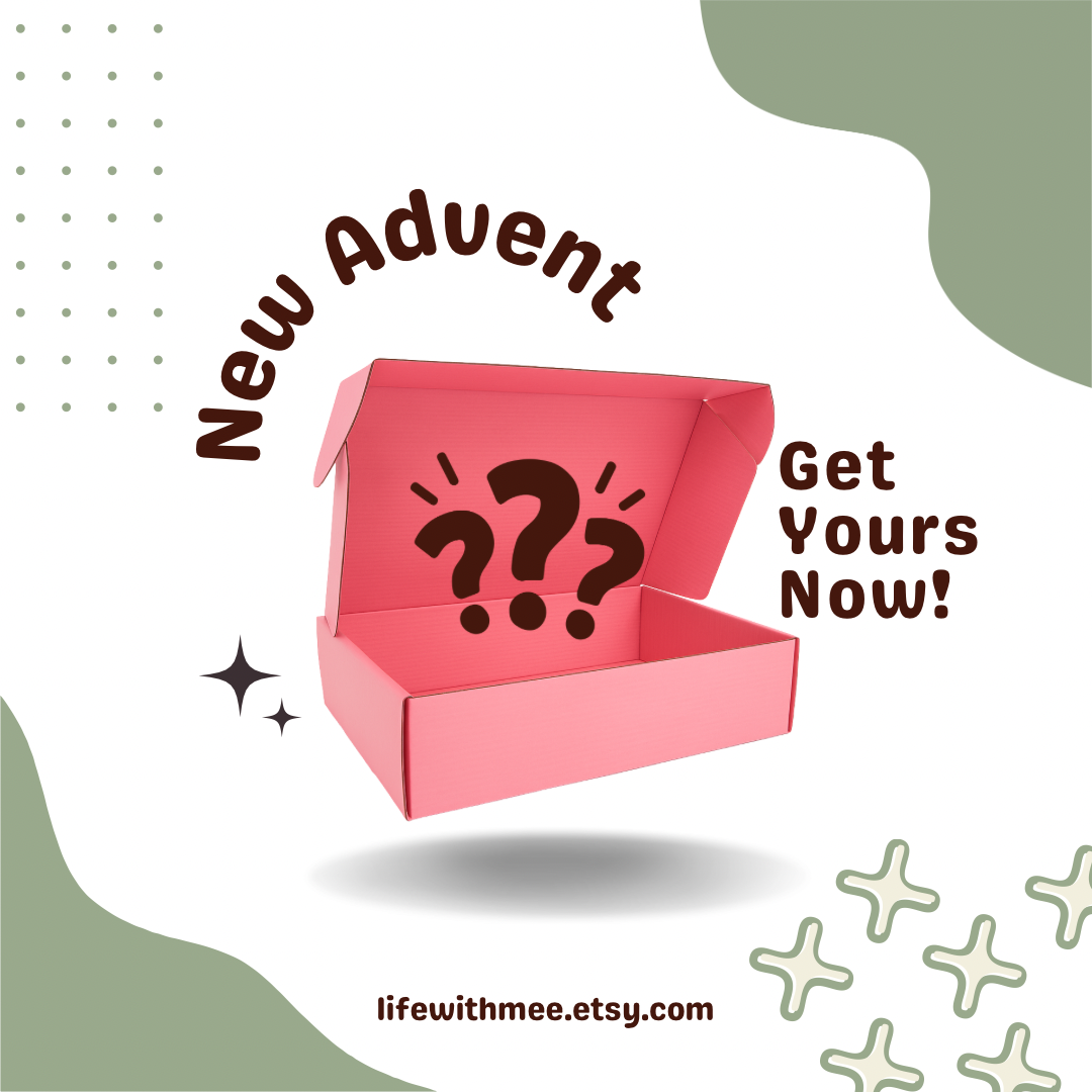 Yearly Budget Advent Calendar | READ description | PREORDER | 12 DAY