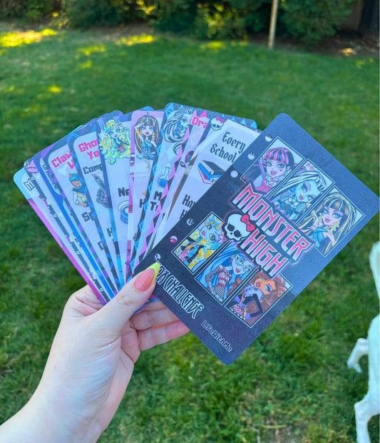 Monster High box savings challenge | A6 | Laminated | Box challenge | Binder challenge | PHYSICAL ITEM