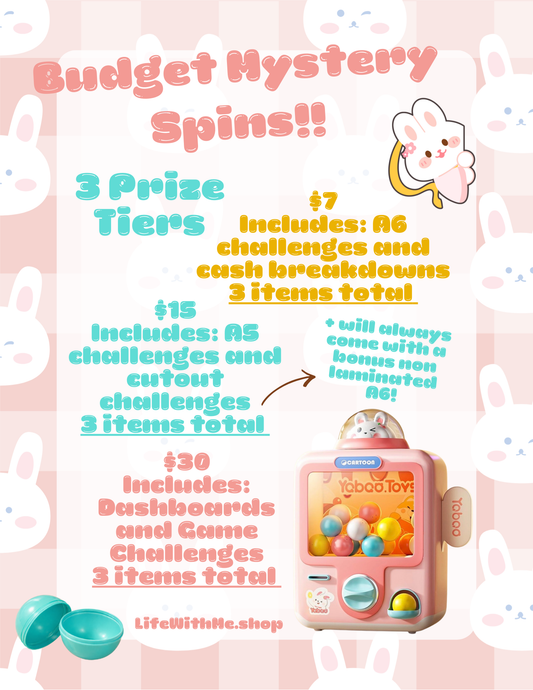 Budget Mystery Spin