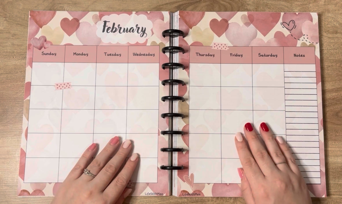 Undated 12 Month Budget Planner | UNDATED | Finance Planner | Themed | Colorful | Laminated Covers | Budget Book