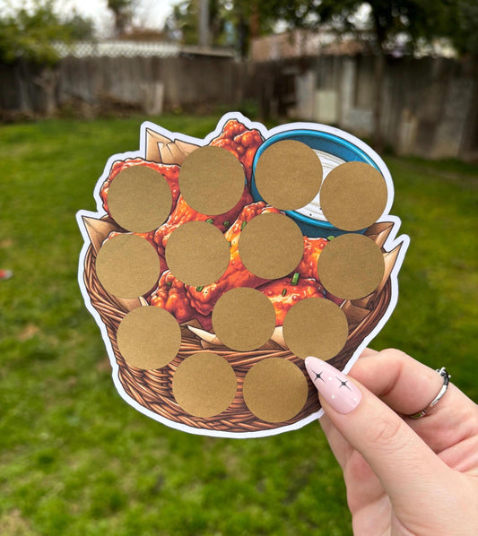 Wings scratch off savings challenge | A5 | savings challenge
