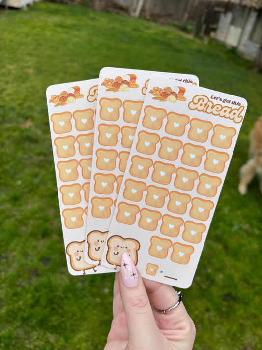 Bread mini savings challenge | A6 | physical product