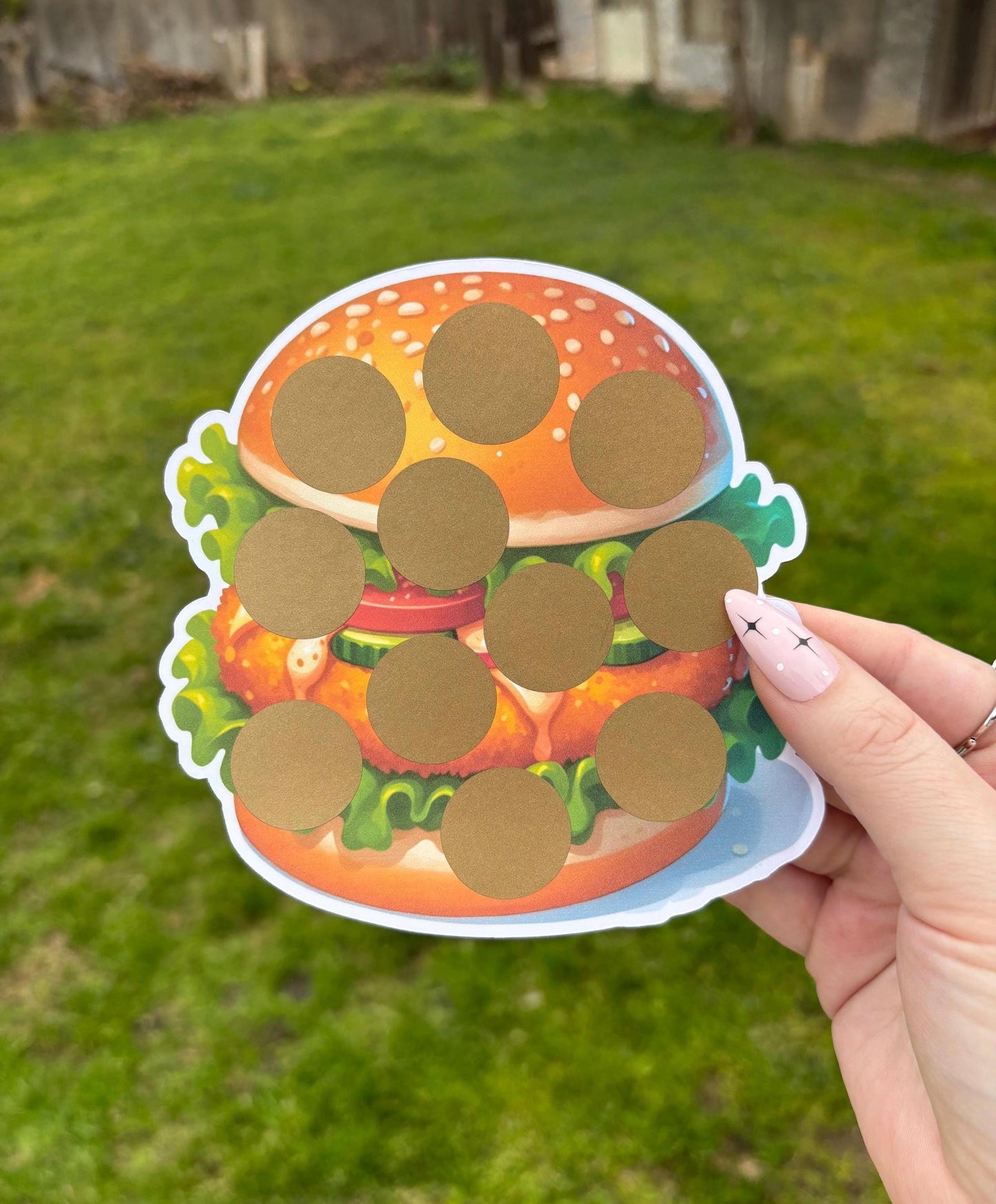 Chicken Sandwich scratch off savings challenge | A5 | savings challenge