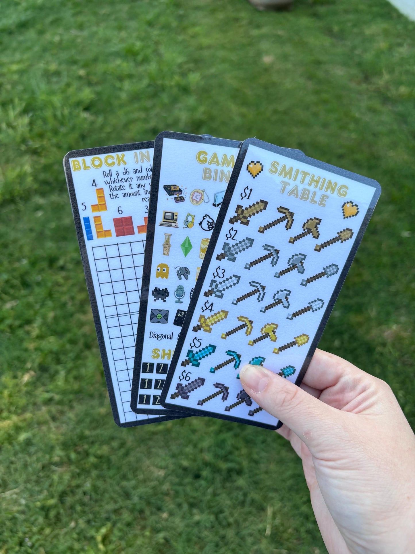 Gaming Through The Years BLACK/GOLD Binder Box savings challenge | A6 | Laminated | Box challenge | Binder challenge | PHYSICAL Item