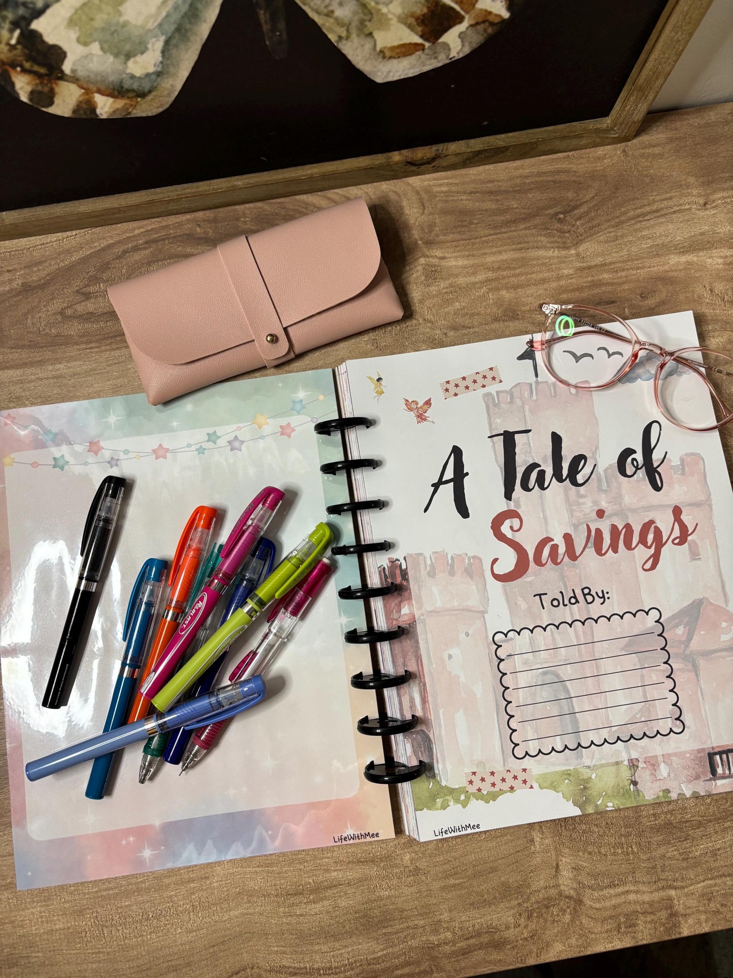 Undated 12 Month Budget Planner | UNDATED | Finance Planner | Themed | Colorful | Laminated Covers | Budget Book