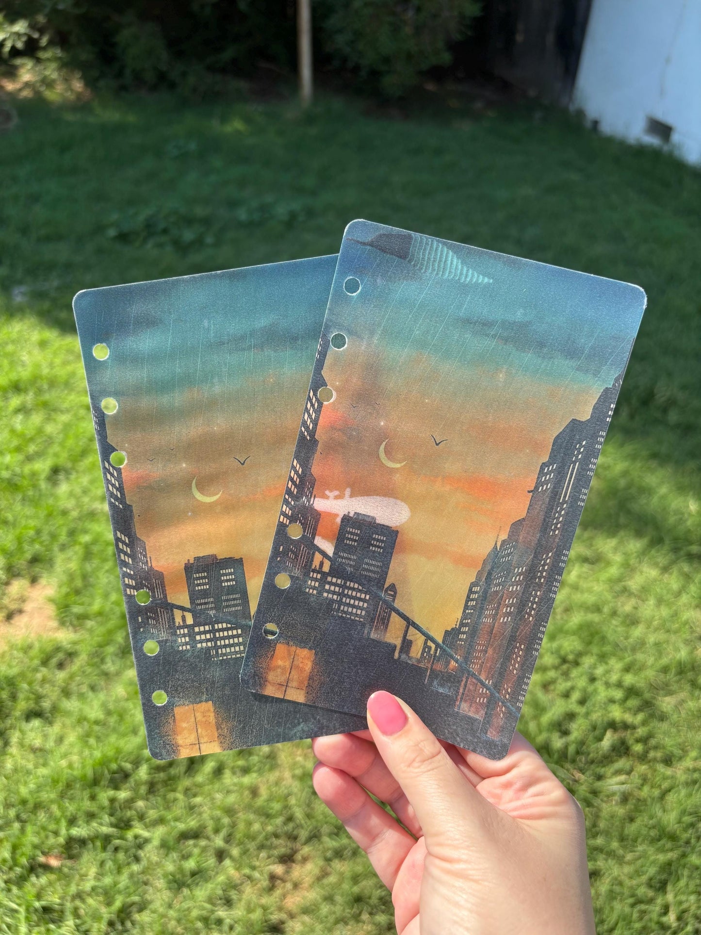 City Matte Vellum Dashboard | A6 | A6 Dashboard