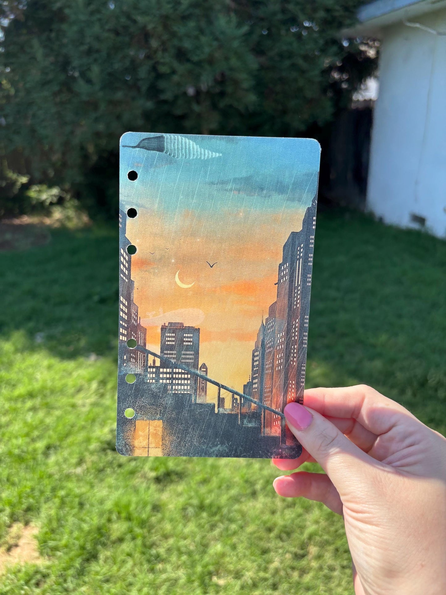City Matte Vellum Dashboard | A6 | A6 Dashboard