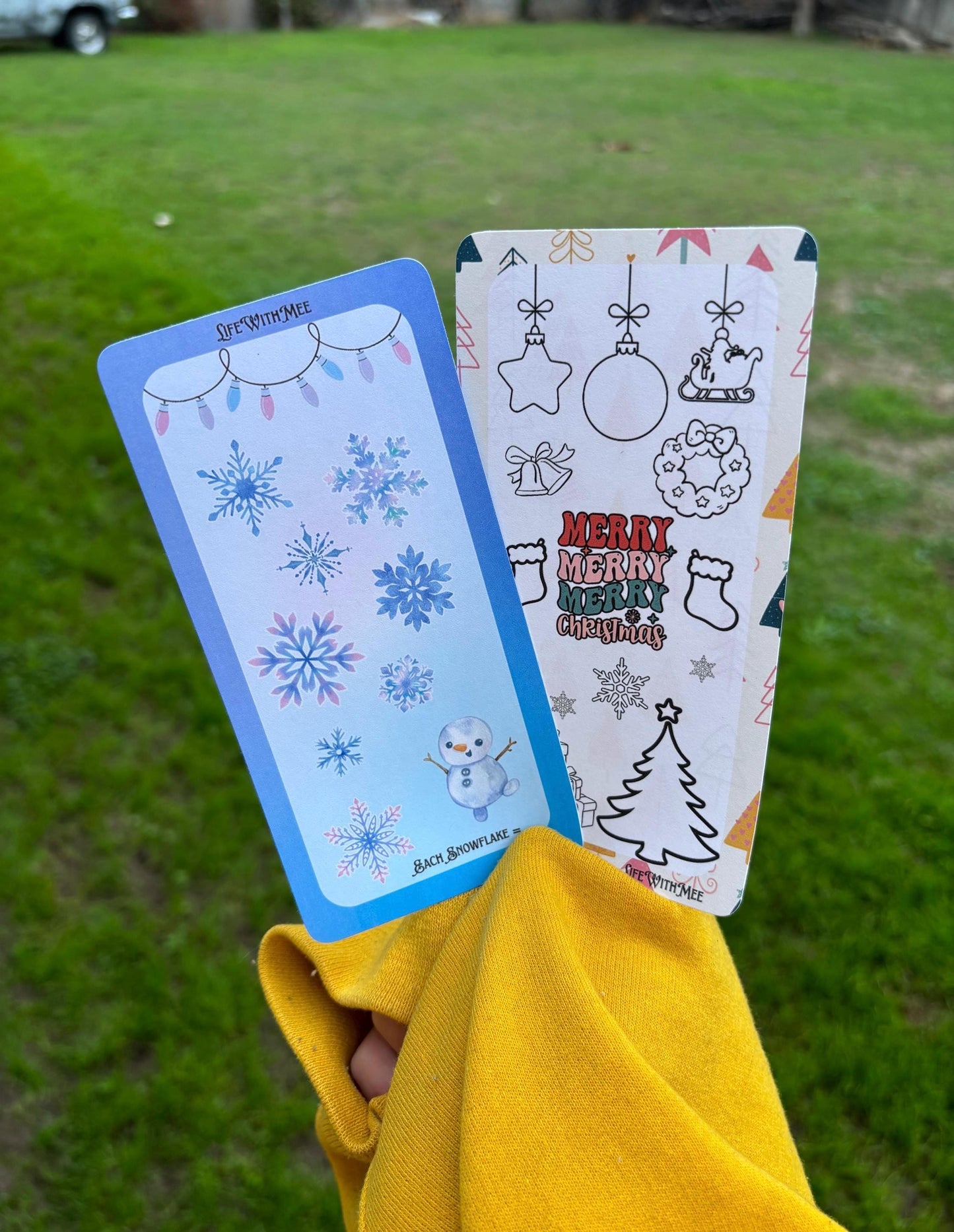 Christmas mini savings challenge duo | A6 | physical product