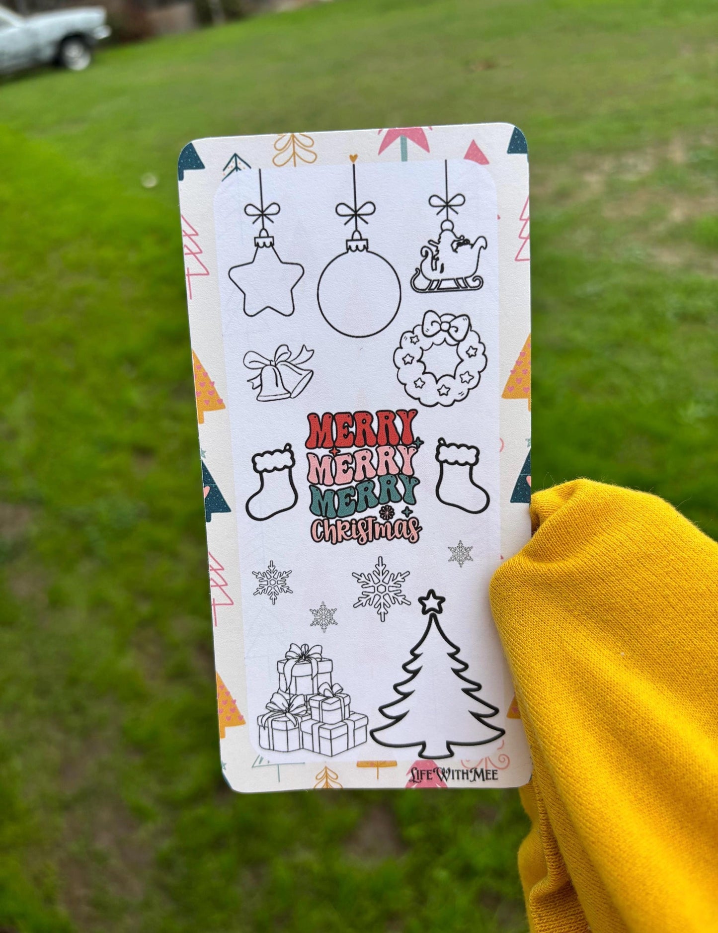 Christmas mini savings challenge duo | A6 | physical product