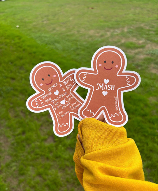 Gingerbread Mash savings challenge | A6 | savings challenge